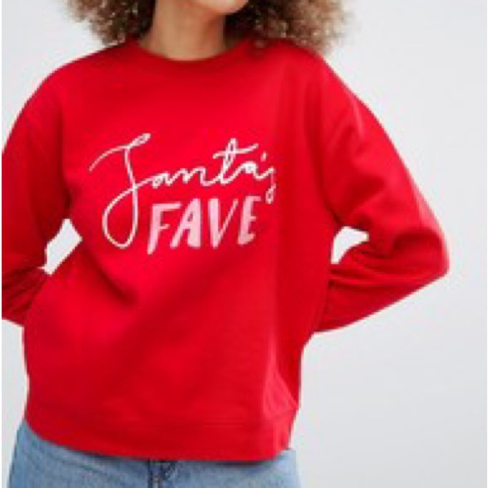 NWT Prince Peter Santa’s Fav Red Lightweight Sweatshirt